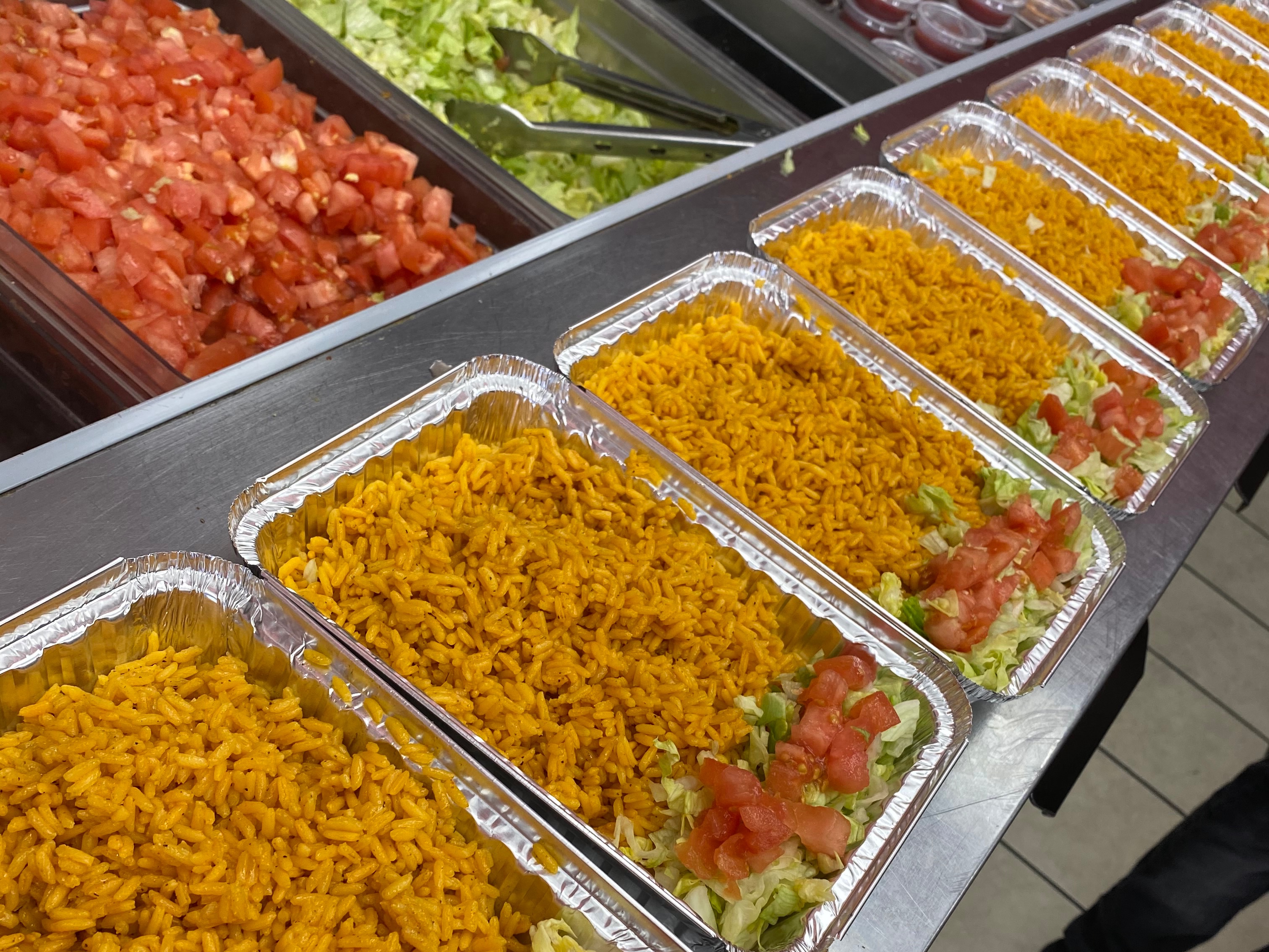 Veggie Rice Platter