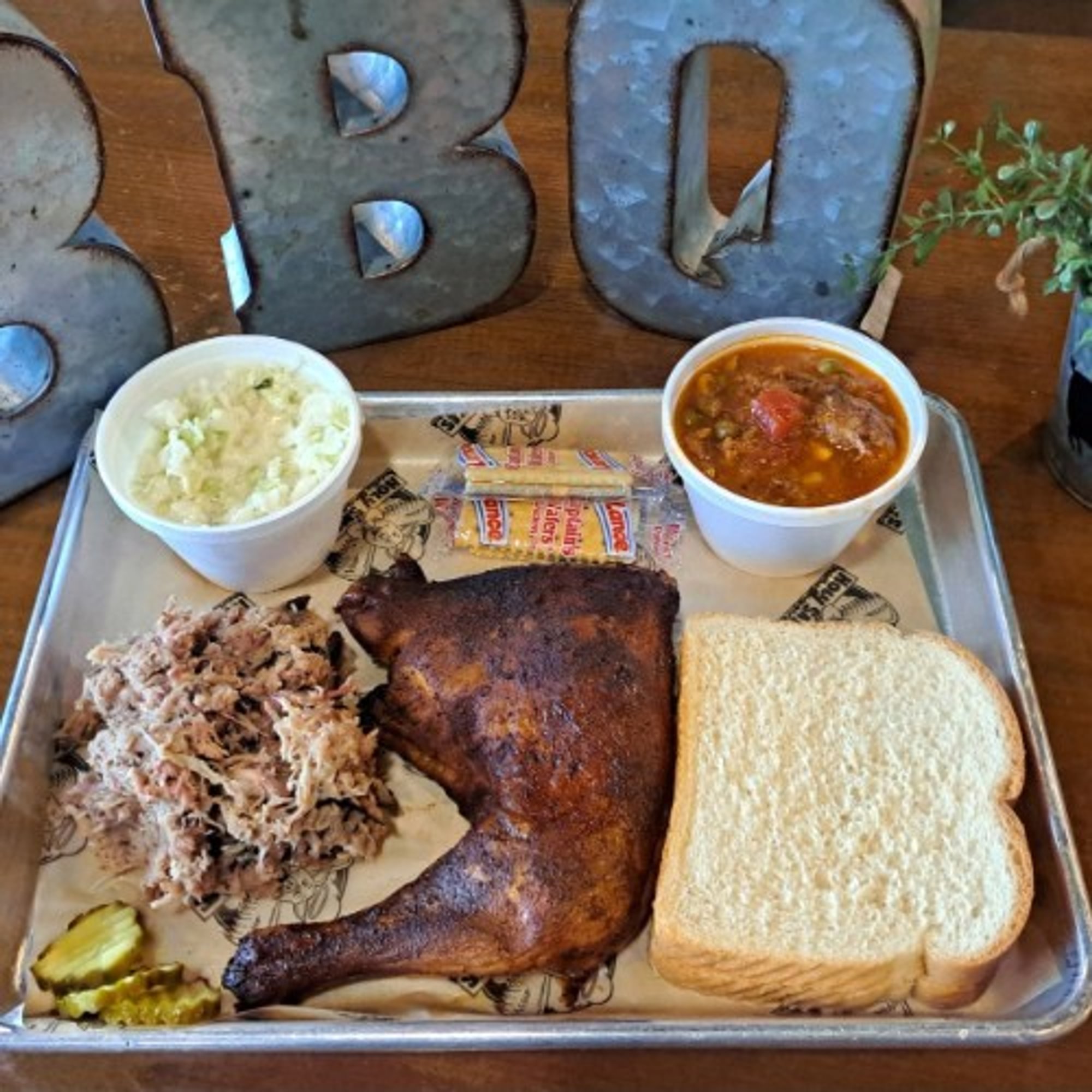 2 Meats & Side Combo