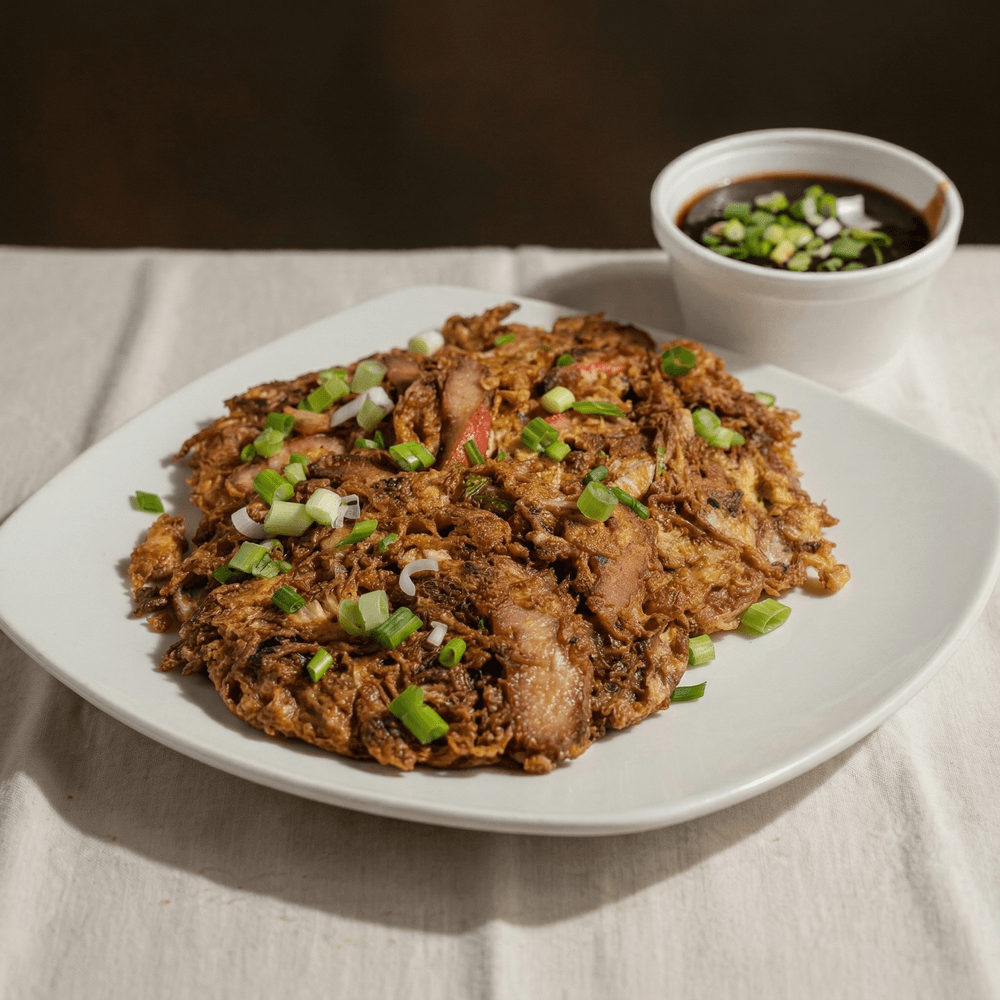 Roast Pork Egg Foo Young