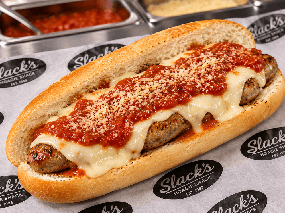 Hot Sausage Parmigiana