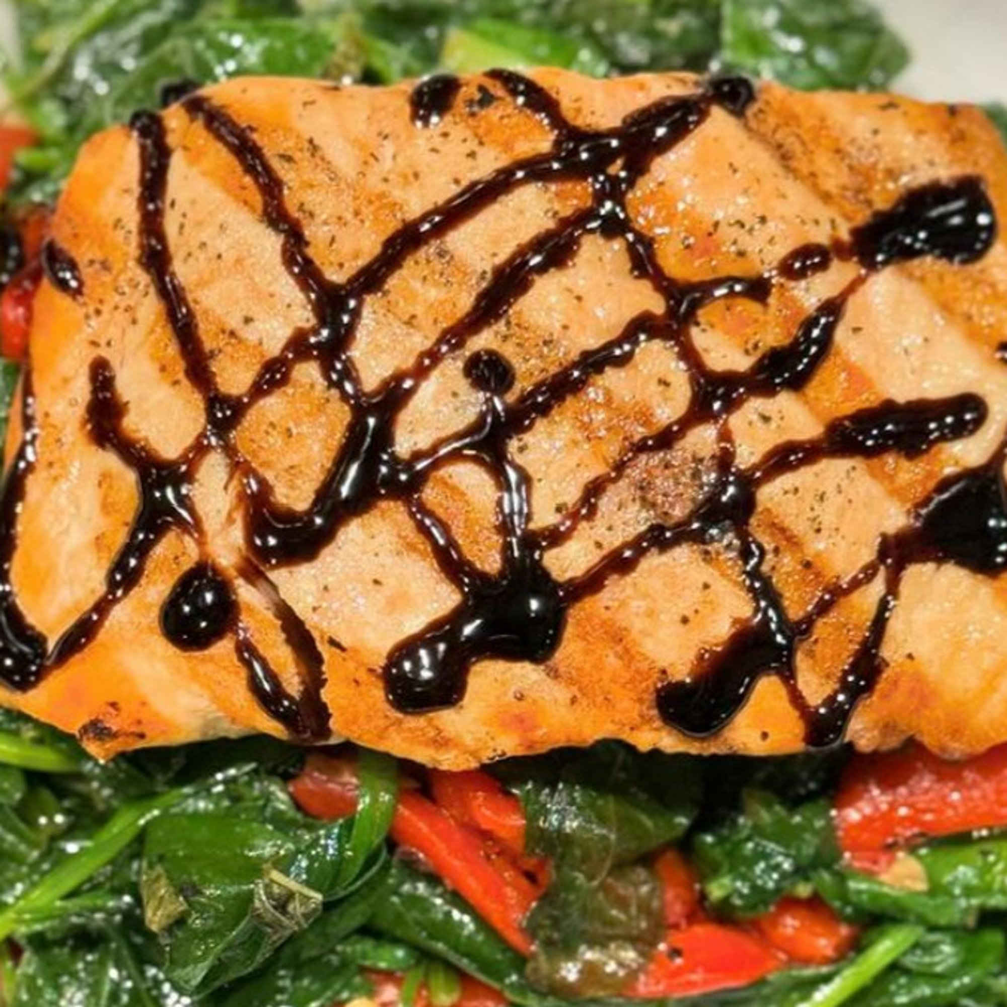 Grilled Salmon Entree