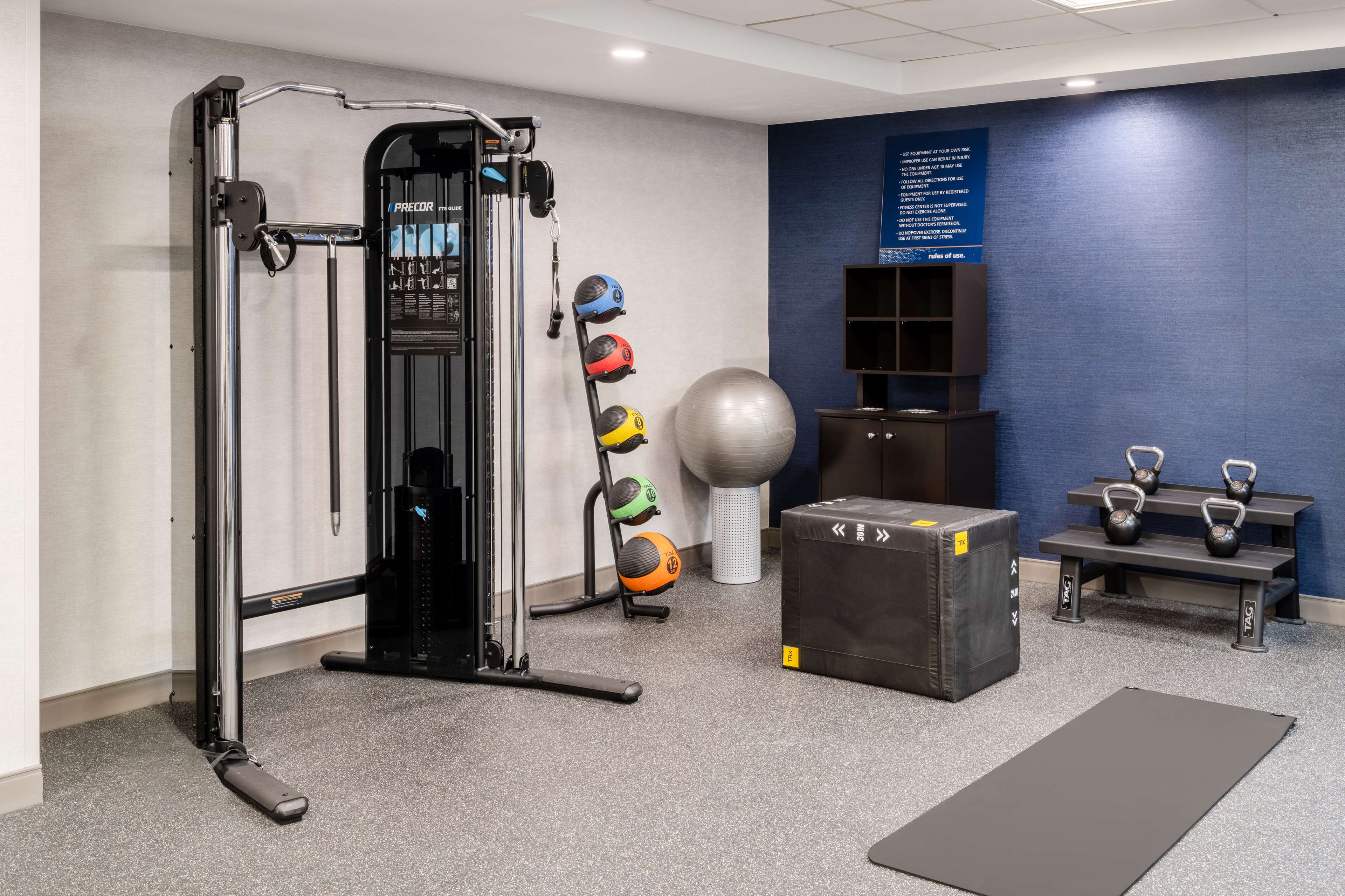 Health club  fitness center  gym