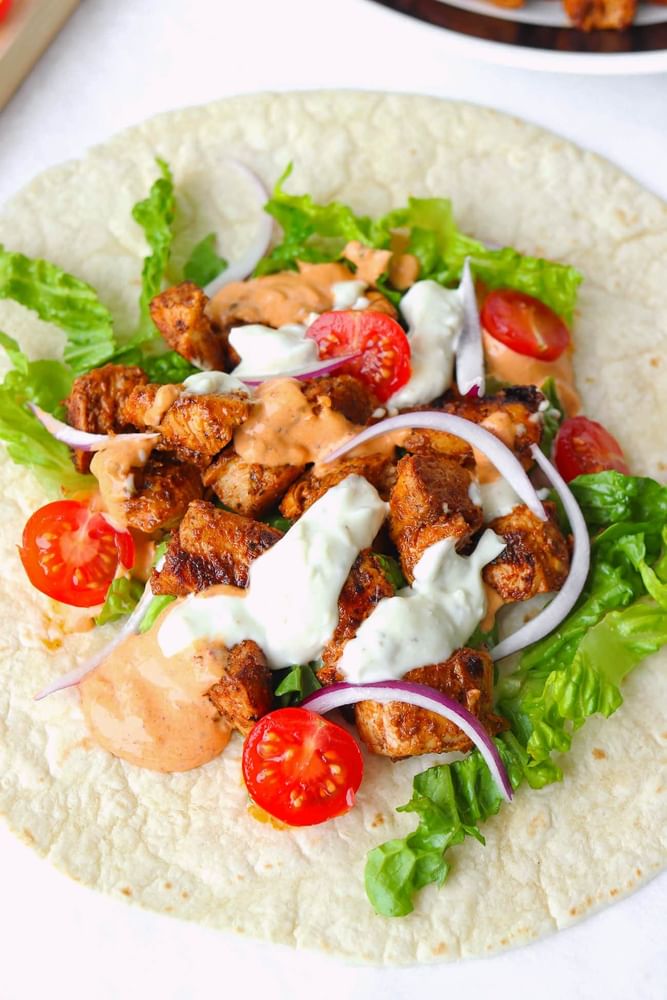 Chicken Shish Kebab Sandwich