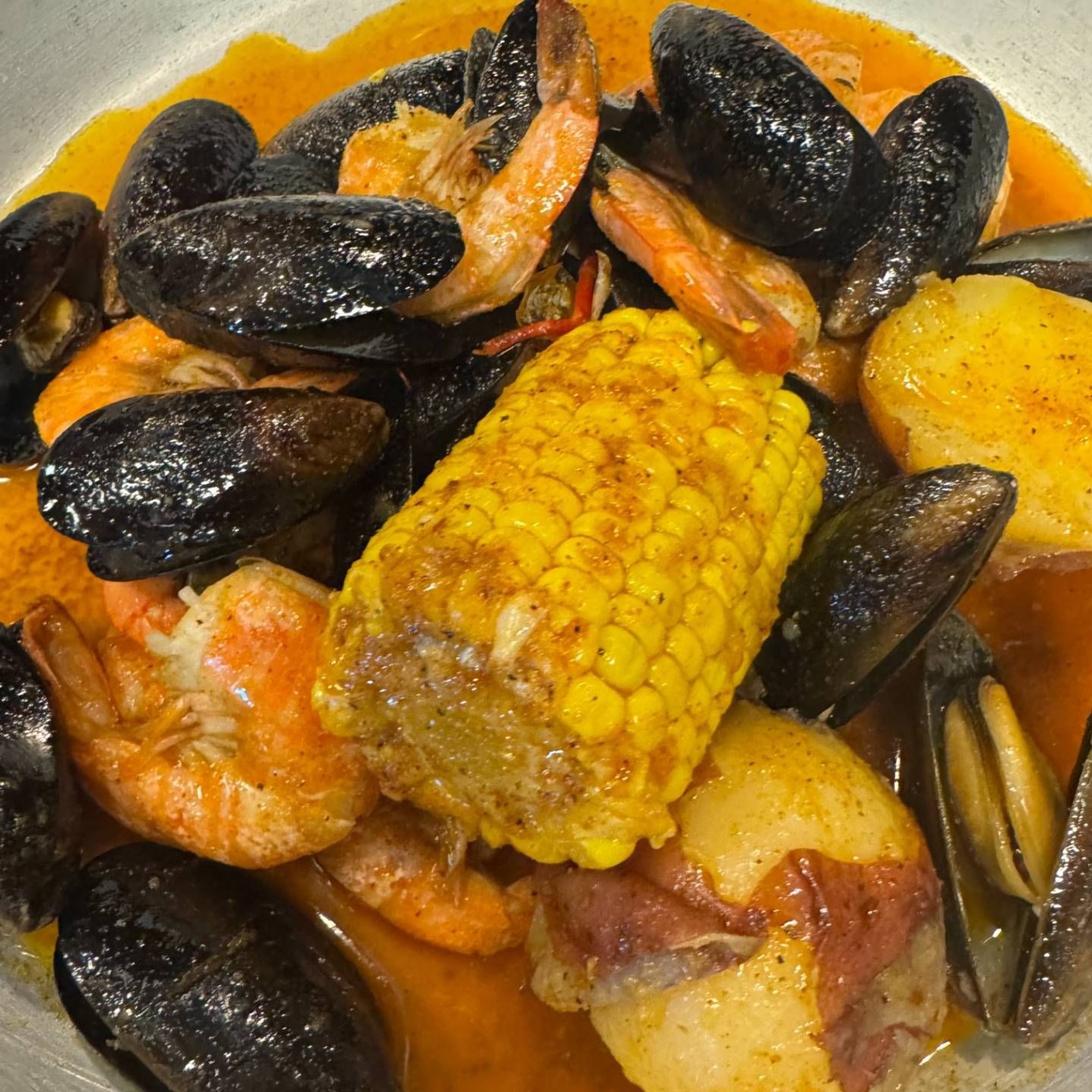 Black Mussel & Shrimp (No Head)
