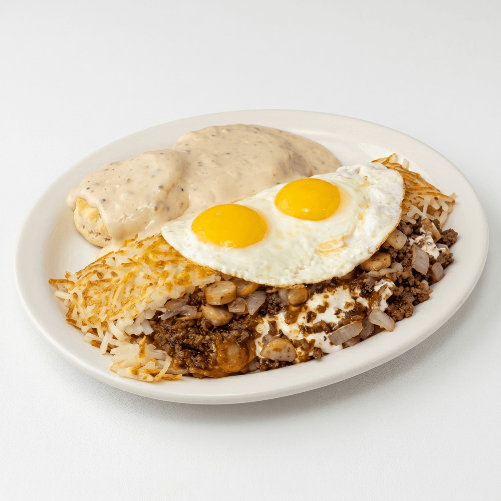 Big Stuffed Hash Browns