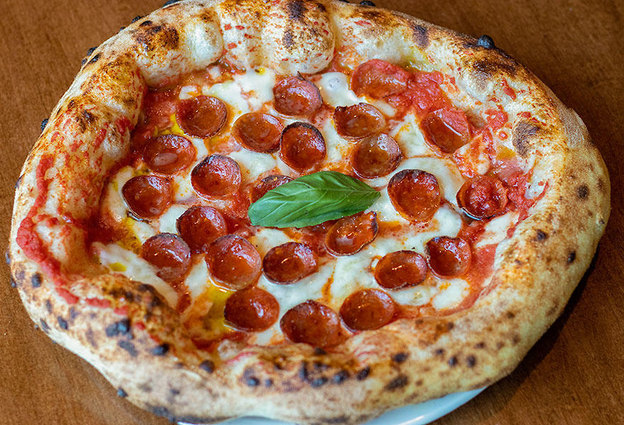 Charred Pepperoni