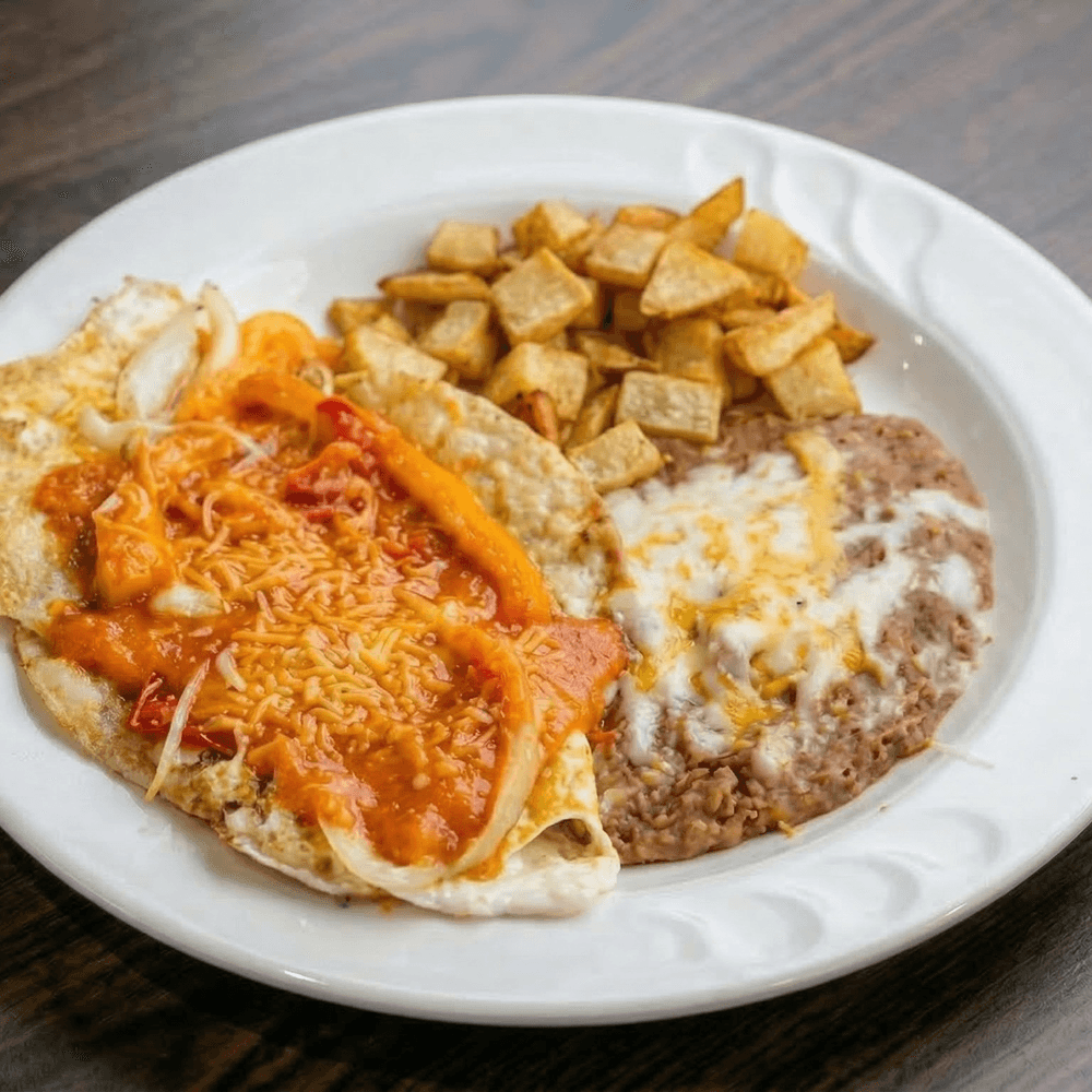 American Breakfast Plate