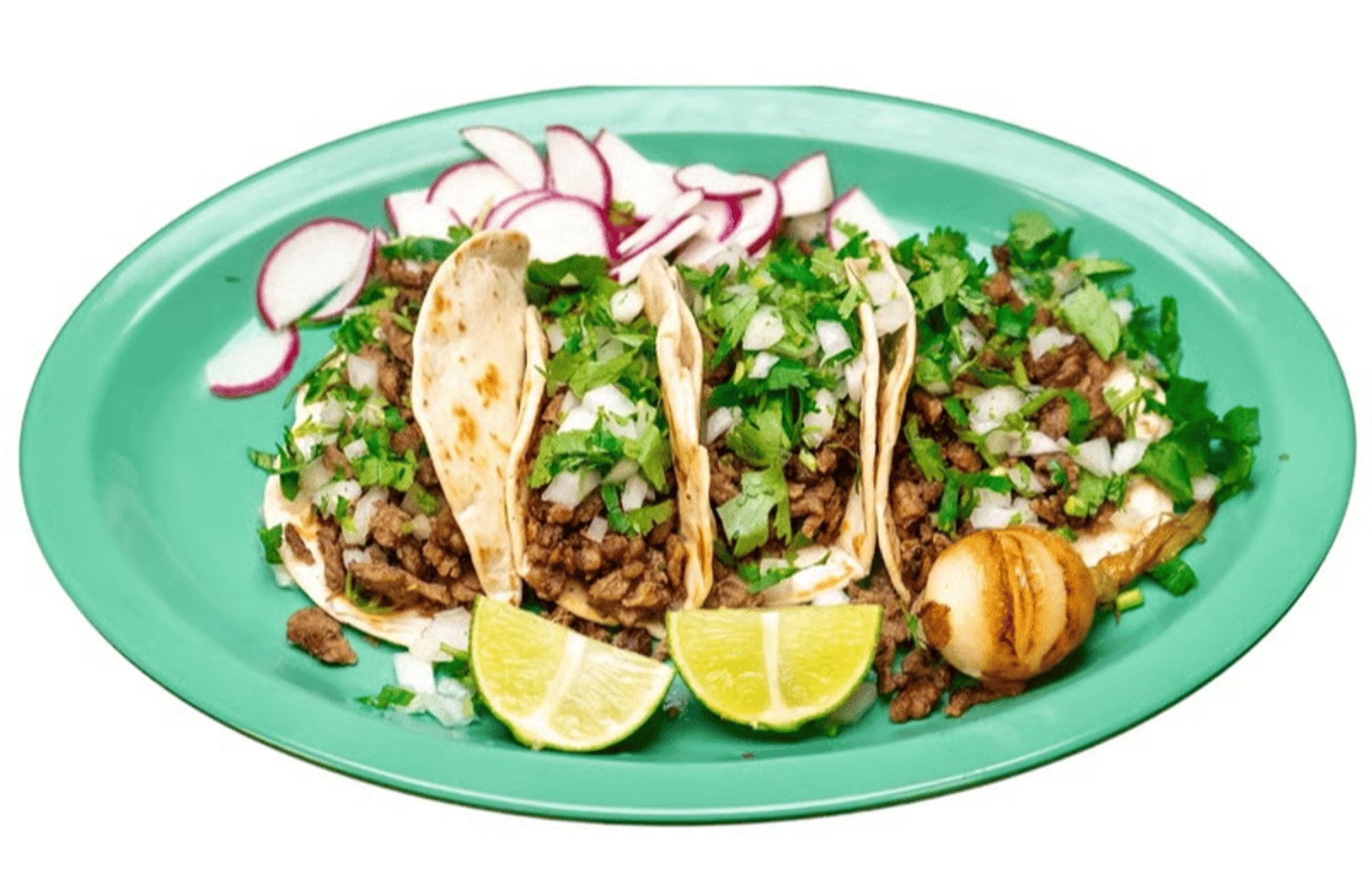Tacos (4) De Harina (Flour Tortillas)