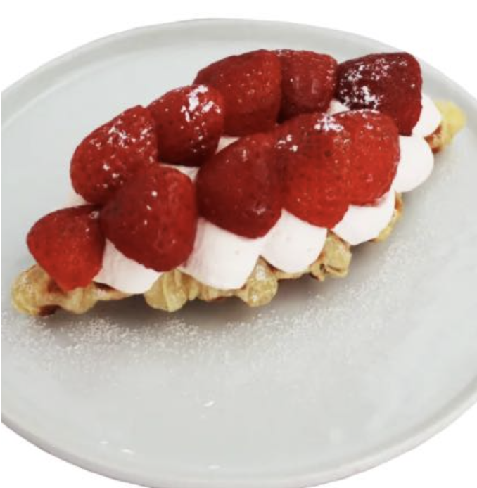 Strawberry Bliss Croffle