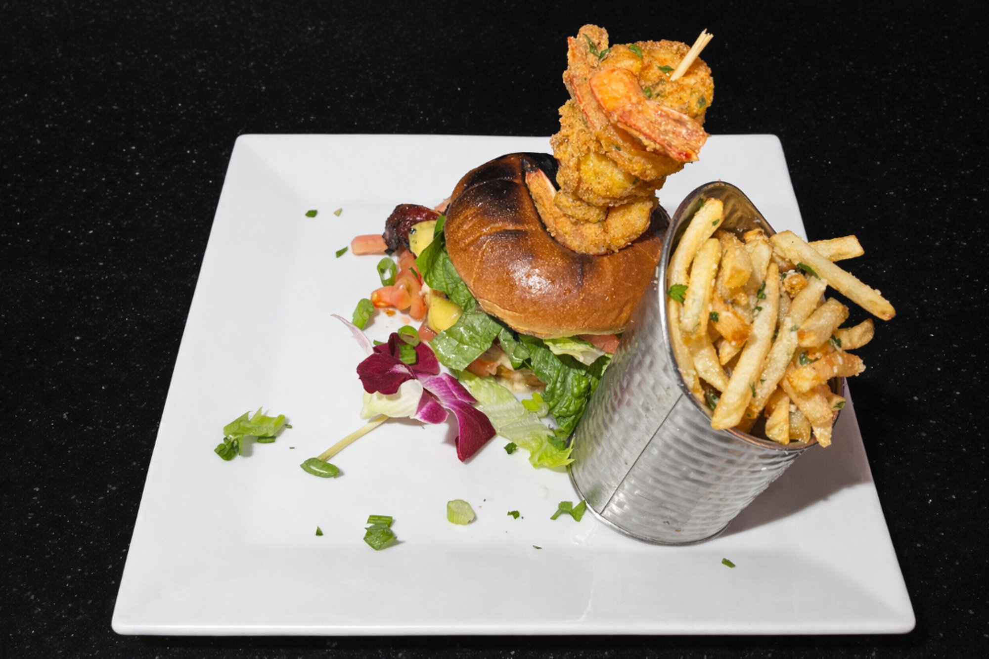 Surf and Turf Burger