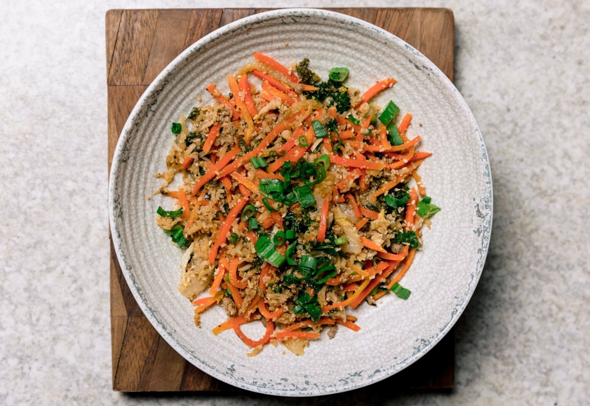 Plant Egg Roll in a Bowl