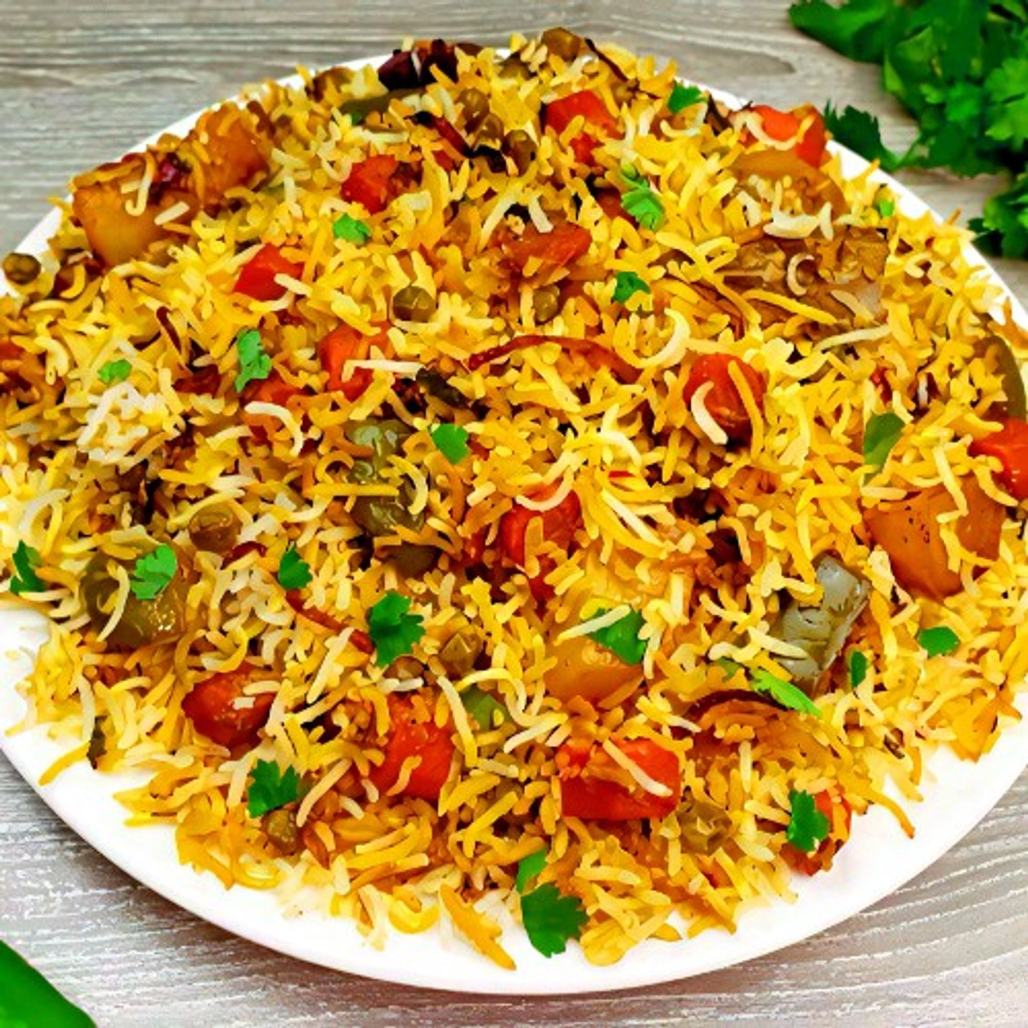 Vegetable Biryani (VEG, GF)