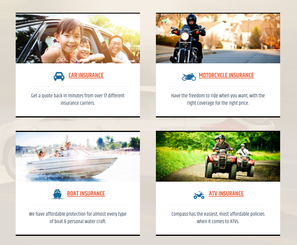Michigan, we got you covered on your Car, Motorcycle, Boat & ATV insurance