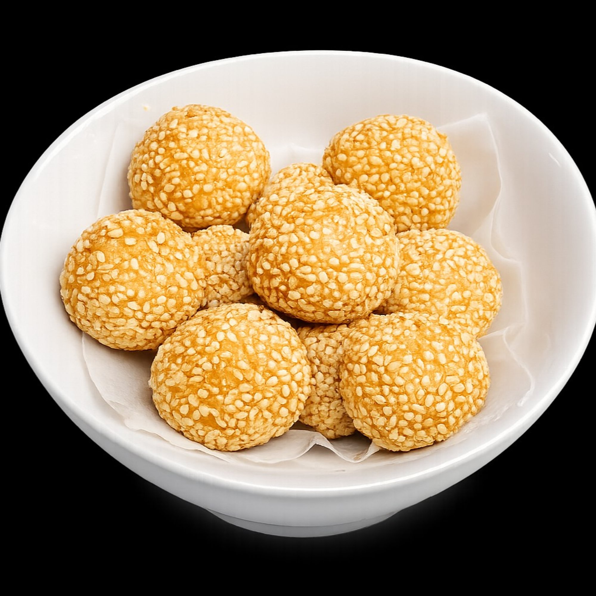 Red Bean Buchi (Sesame Balls)