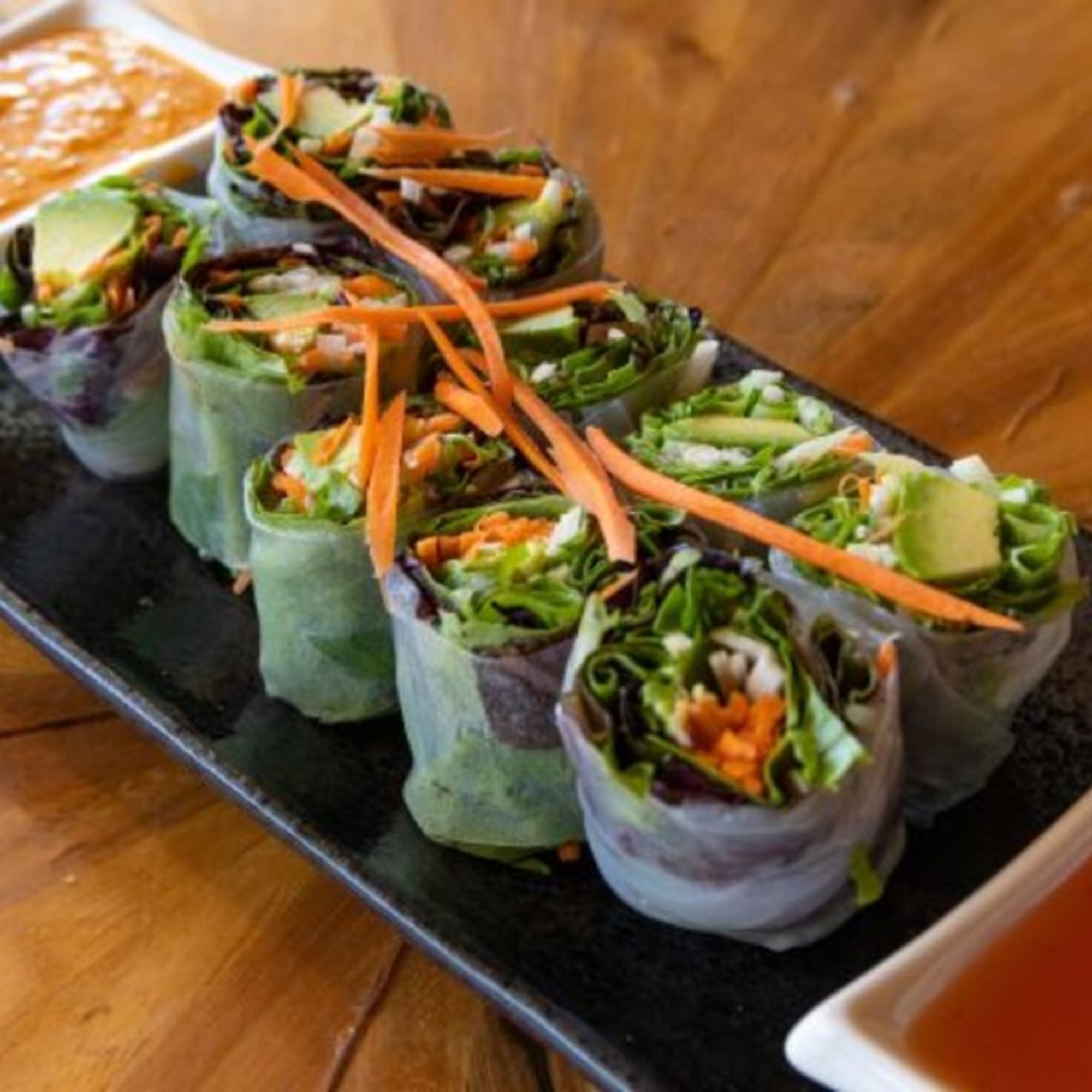 Soft Spring Rolls with Avocado