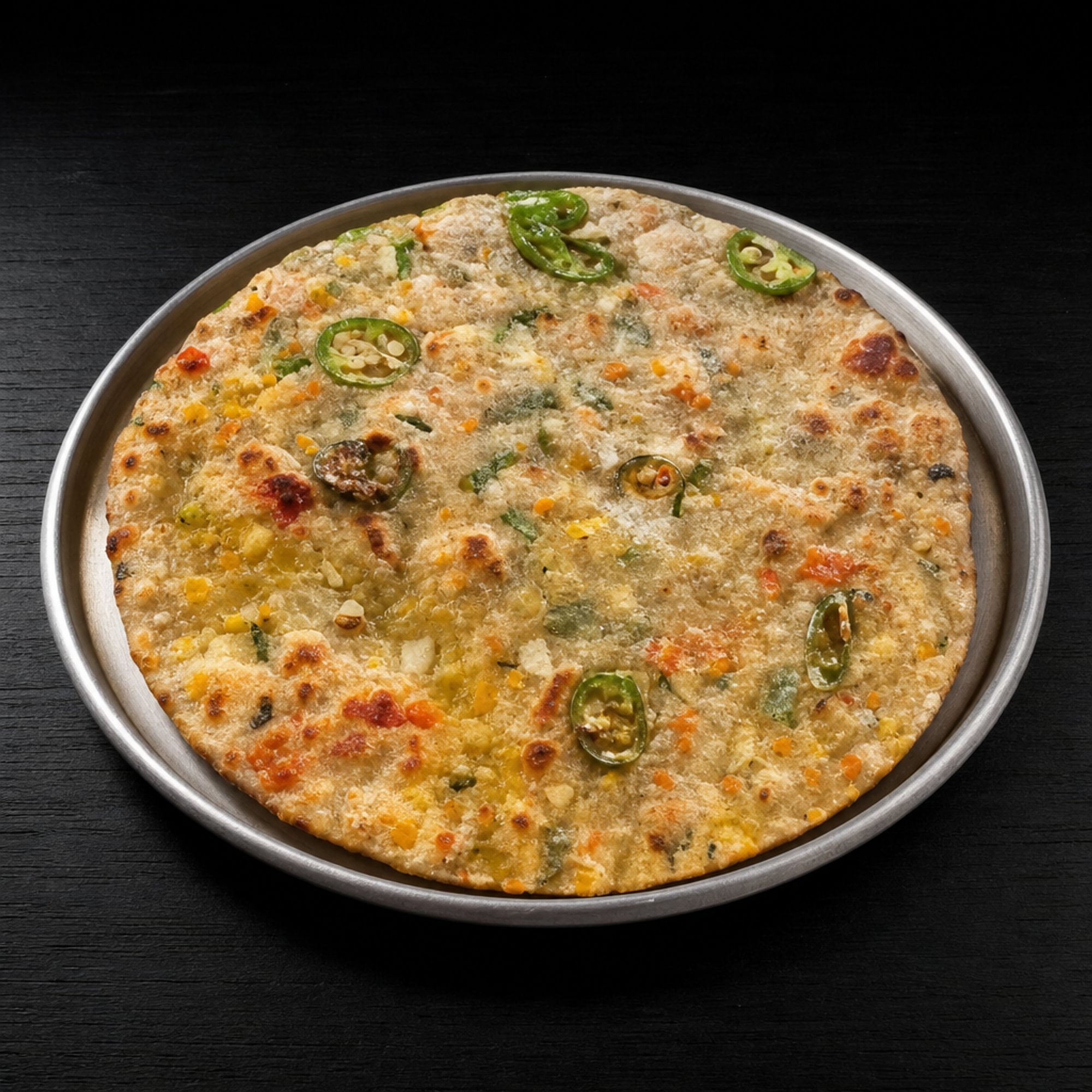 Sorghum Flour (Jowar) - Vegetables Flatbread