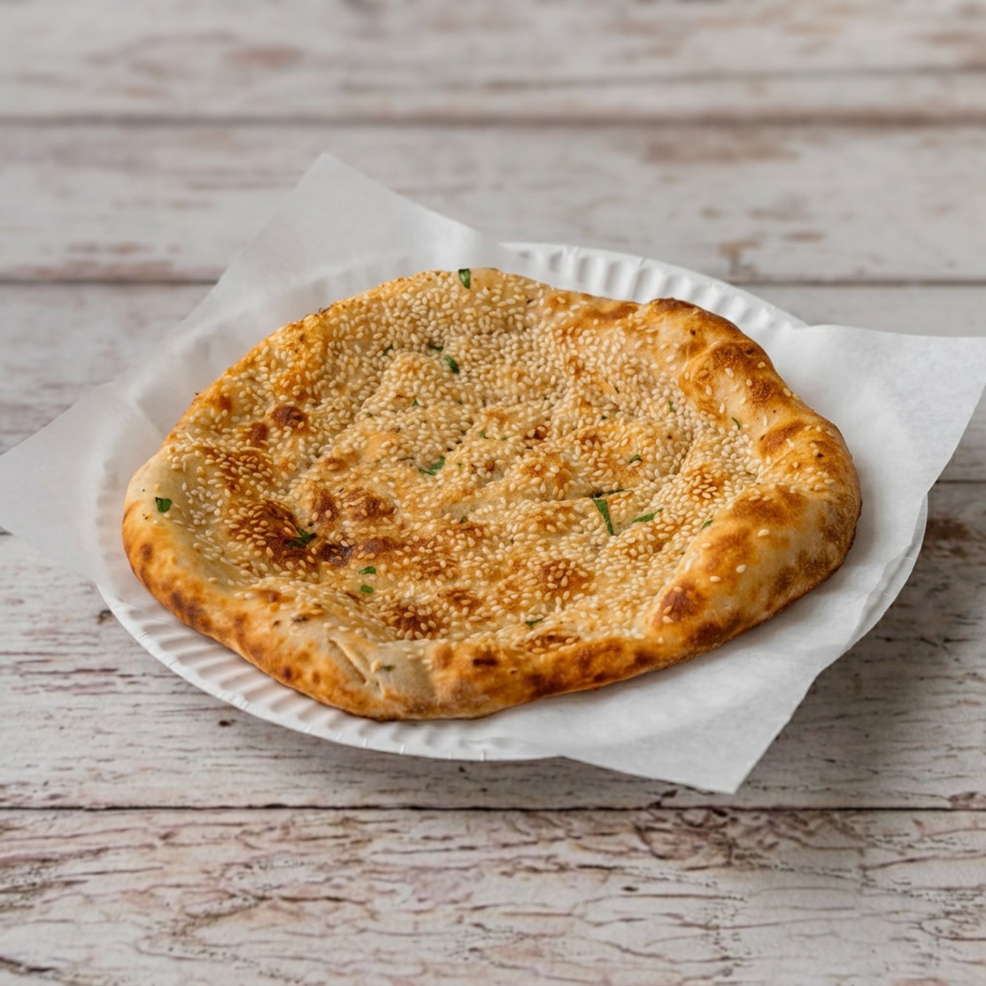 Sesame Naan