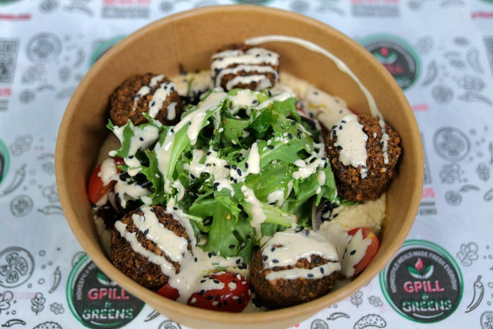 Falafel Plate (5 pcs.)