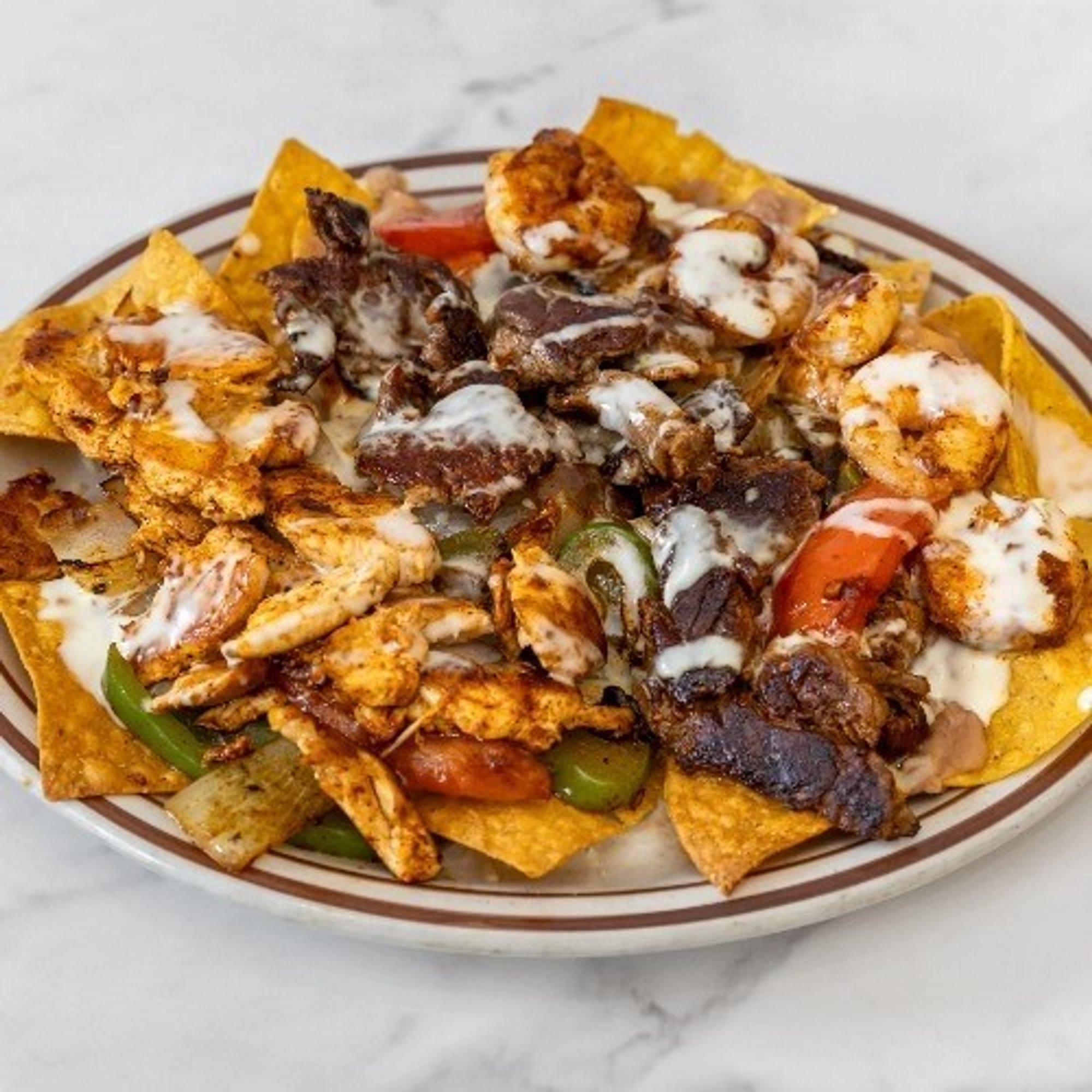 Fajitas Nachos