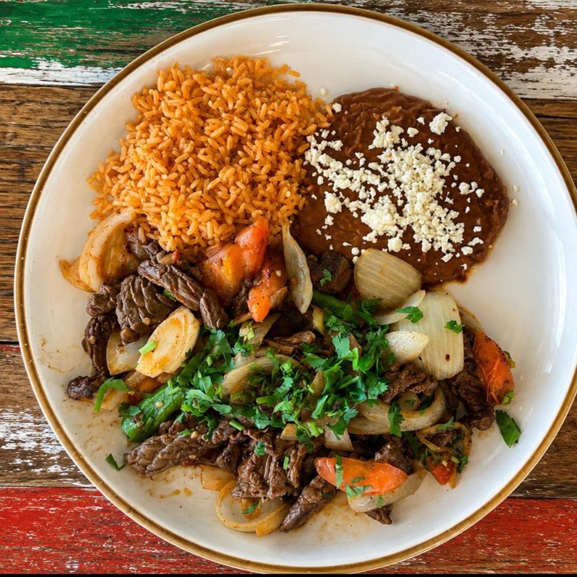 Steak a la Mexicana