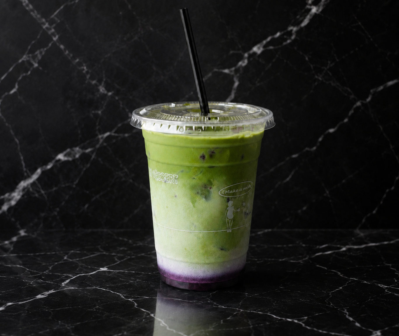 Vanilla Blueberry Matcha