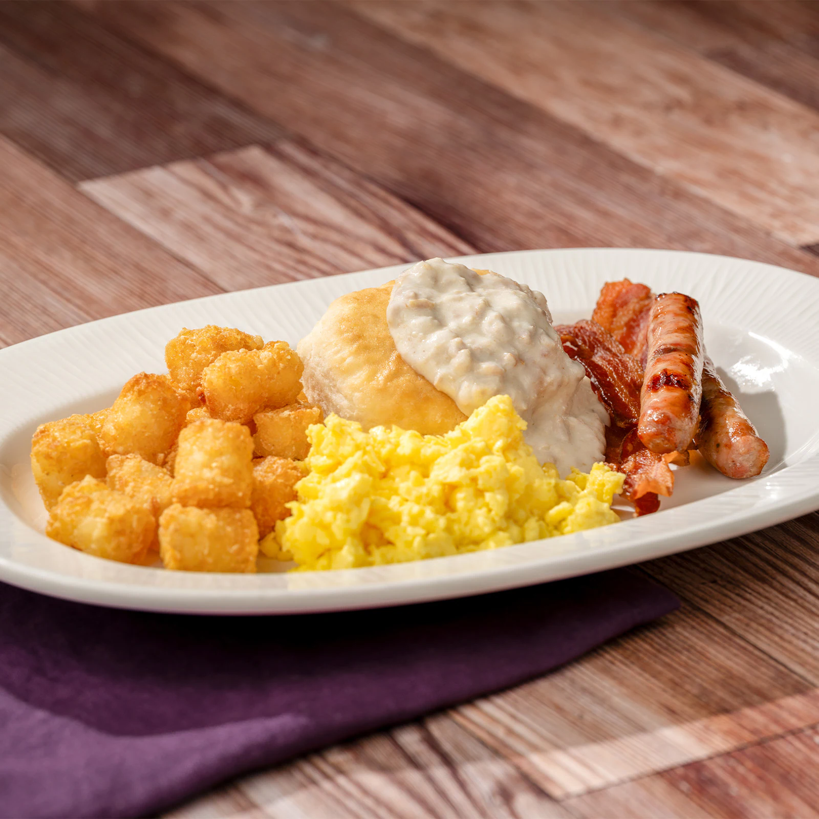 Biscuit and Gravy Bounty Platter