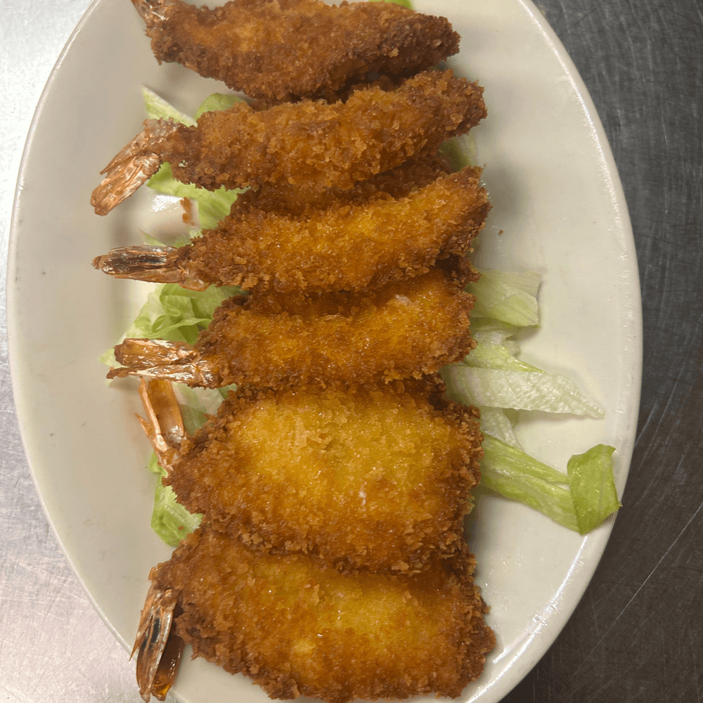 炸大蝦 Fried Prawns (6)