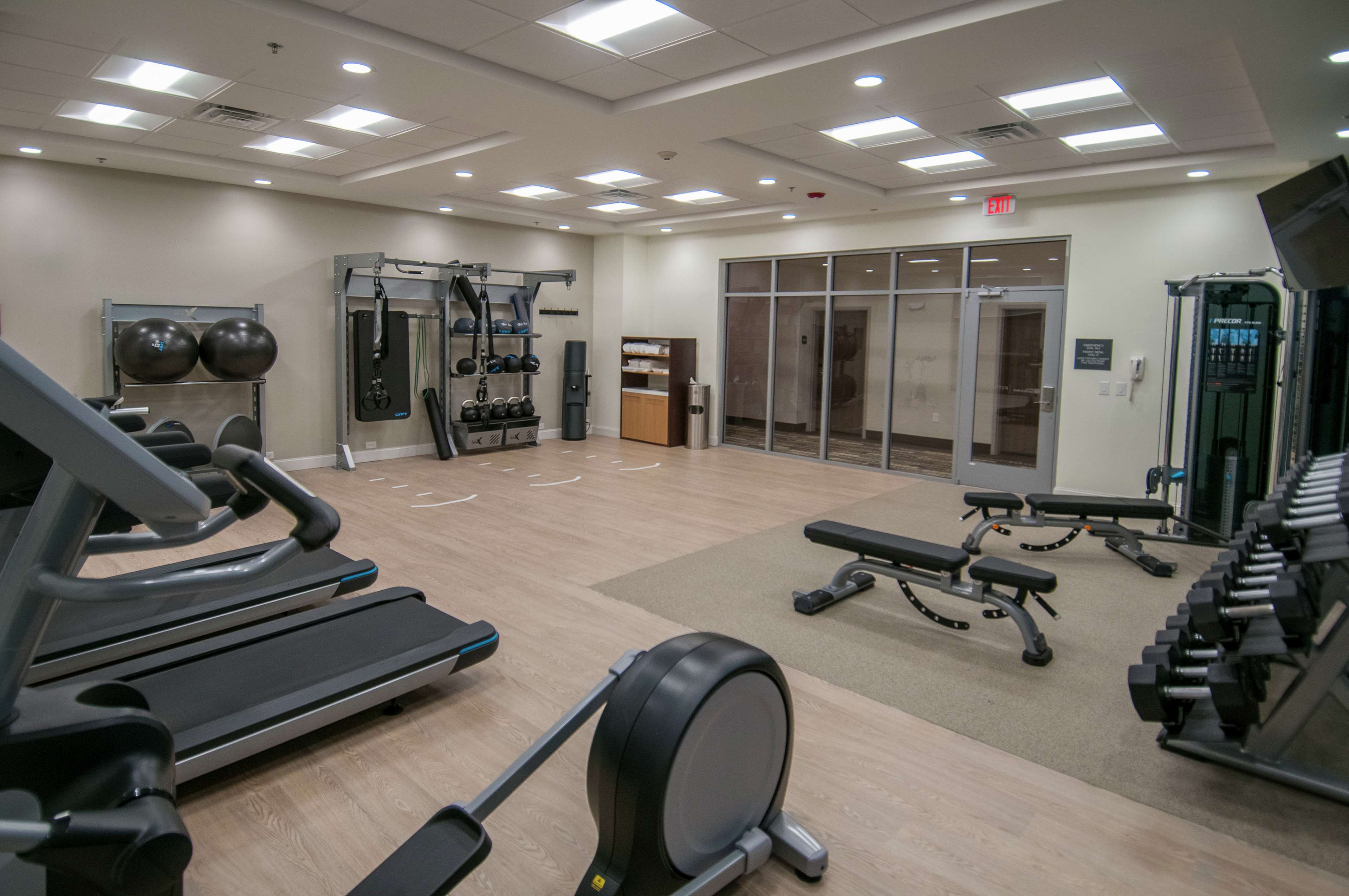 Health club  fitness center  gym