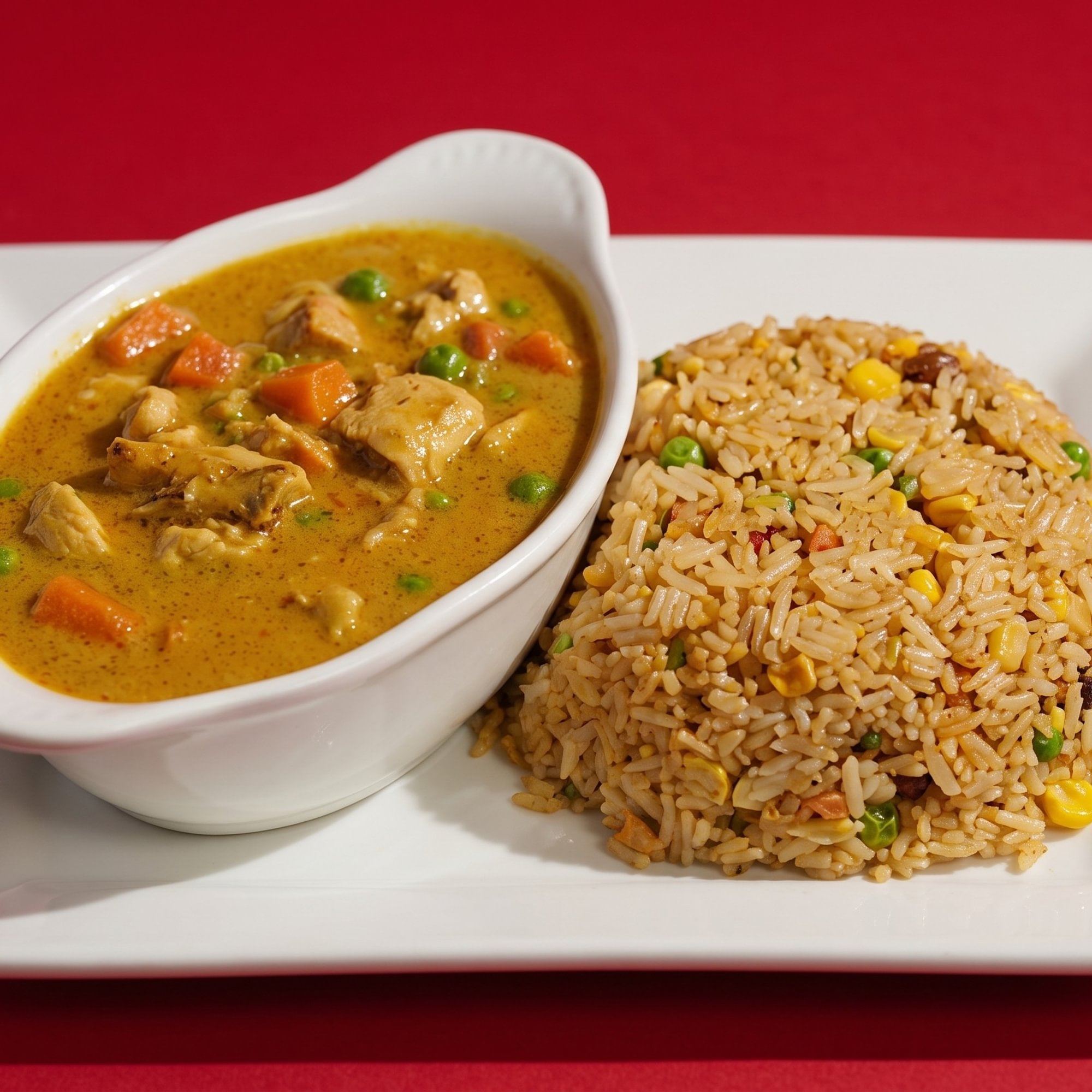 Yellow Curry Lunch