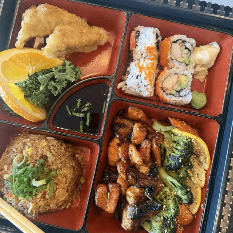 Salmon Teriyaki Bento