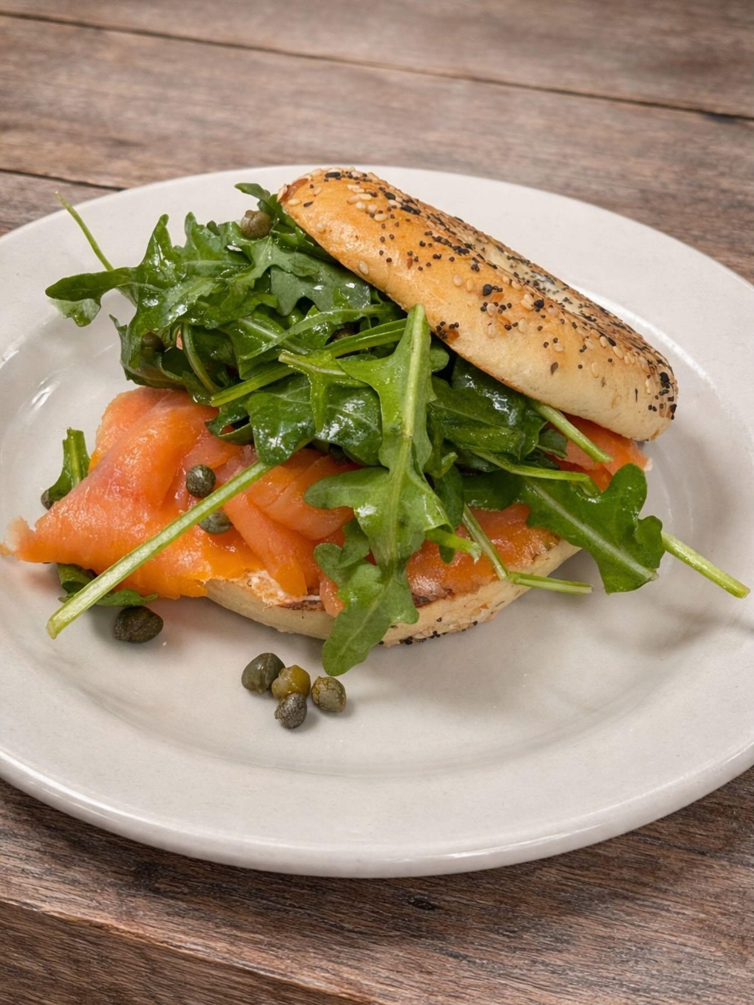 Smoked Salmon Bagel