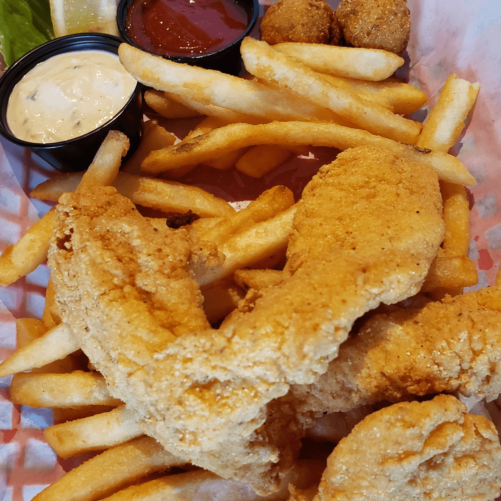 Monday - Fried Catfish Basket