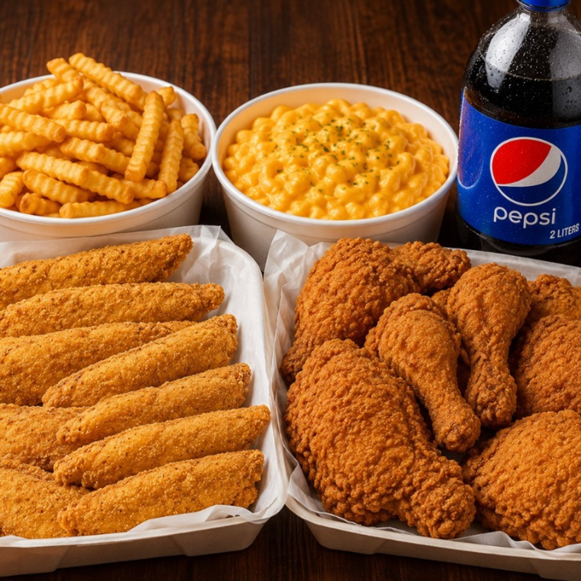 7 Pcs Fried Chicken & Whiting