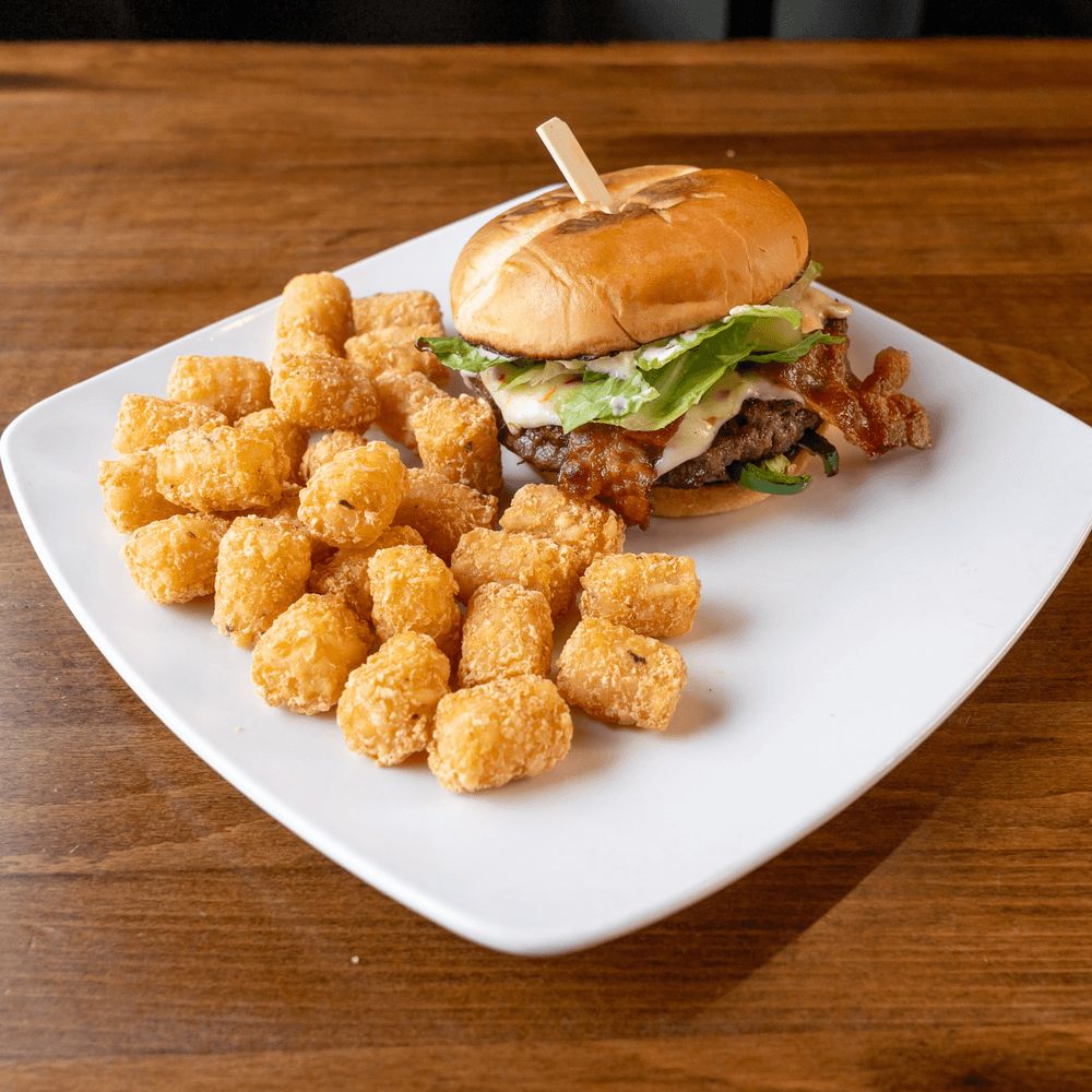 Bacon Jalapeno Popper Burger