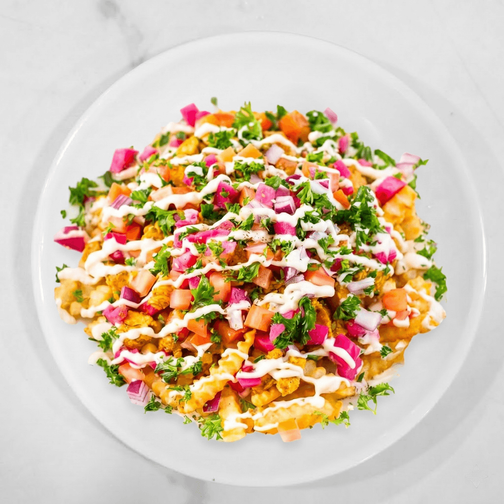 Chicken Shawarma Loaded Fries