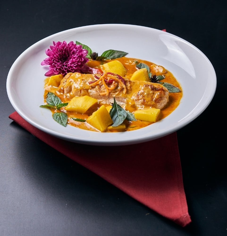 Salmon Mango Curry
