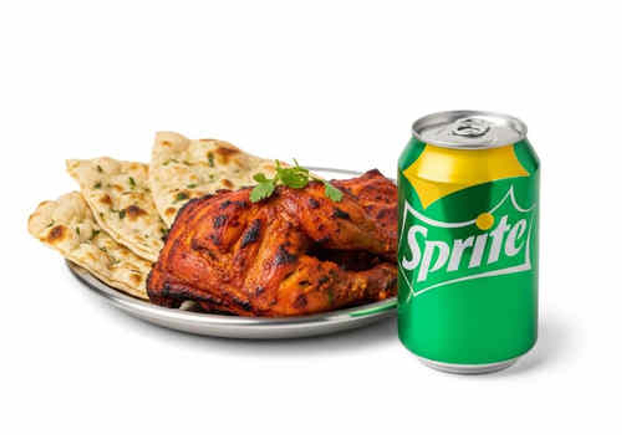 Tandoori Chicken Chargha Platter