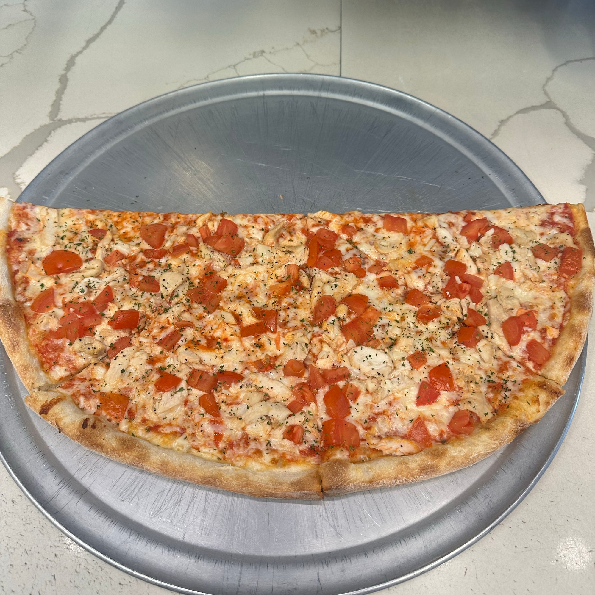 12” Pollo special pizza