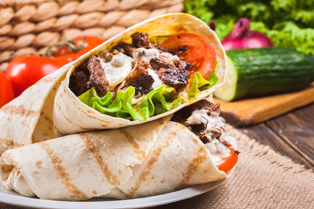 Chicken Adana Wrap