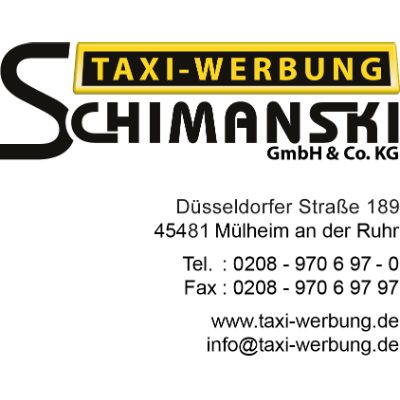 Logo von Taxi Werbung Schimanski