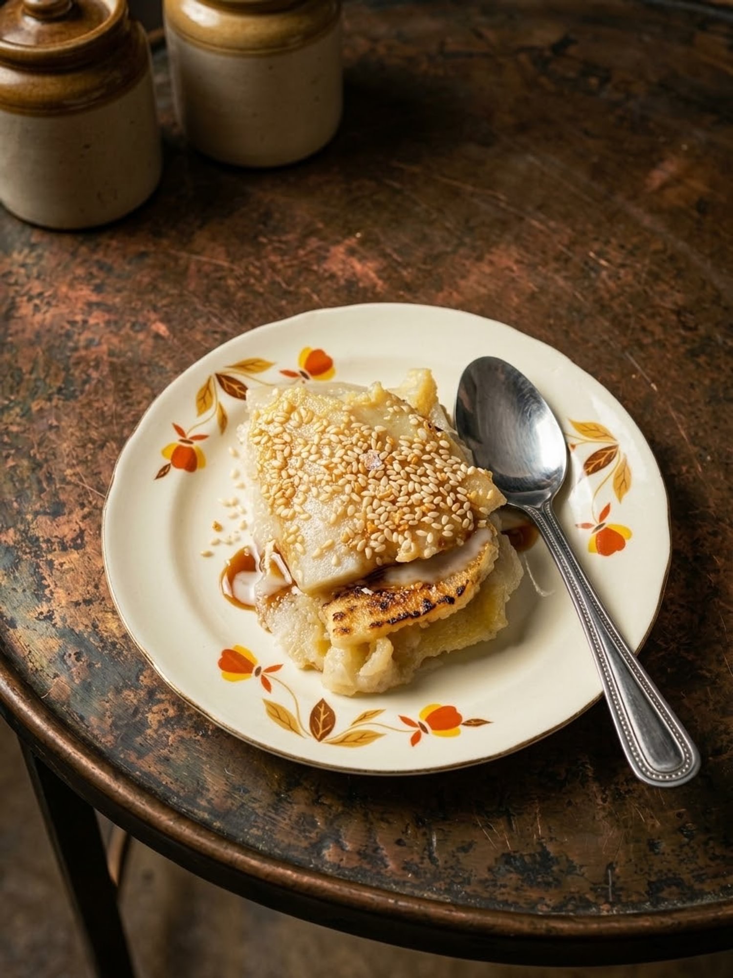 Thai Custard with Sticky Rice