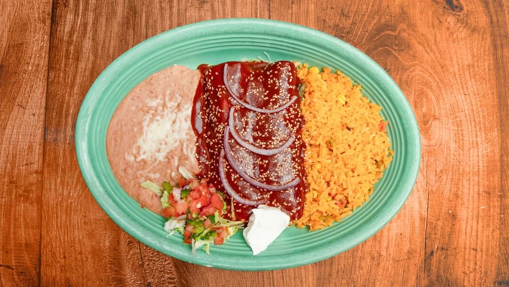 Mole Enchiladas