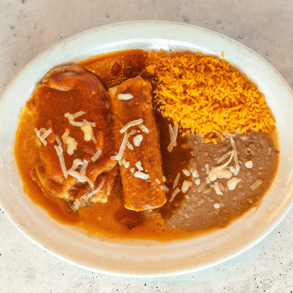 E. One Chile Relleno, One Beef Taco, & One Beef Enchilada