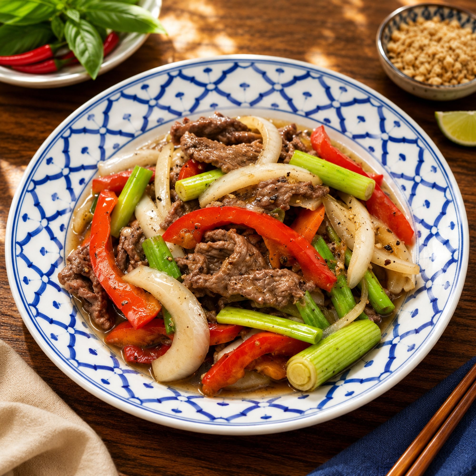 Pepper Steak (Little Spicy) 🌶️