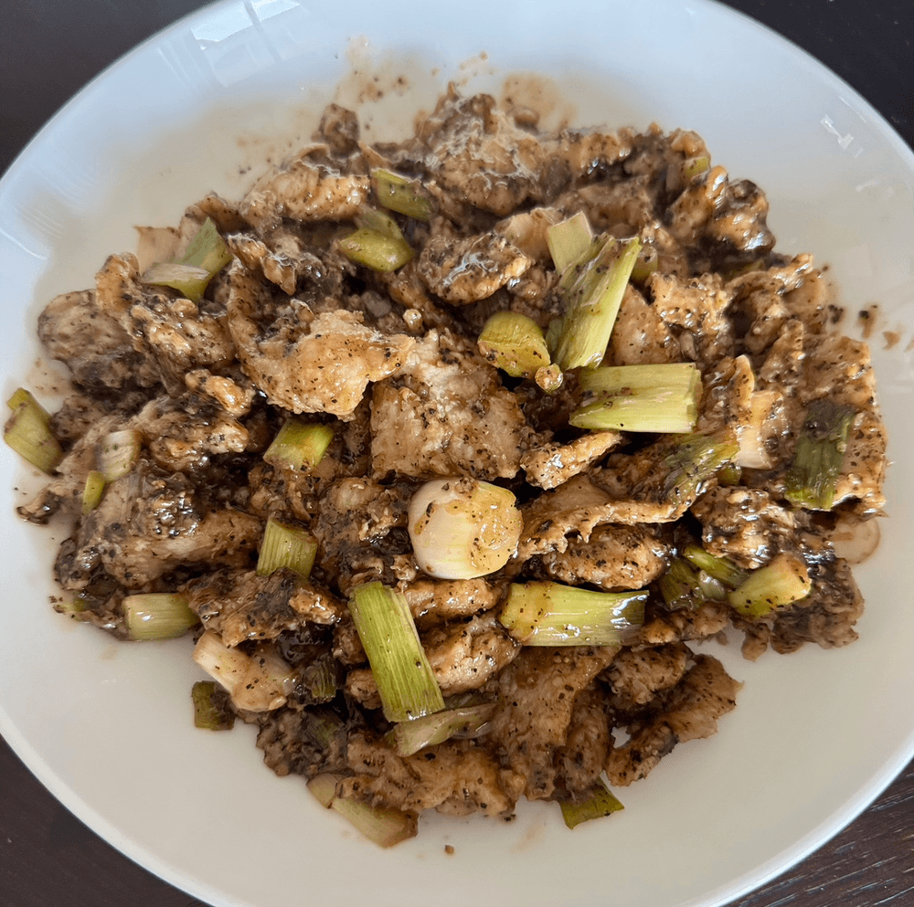 Black Pepper Chicken