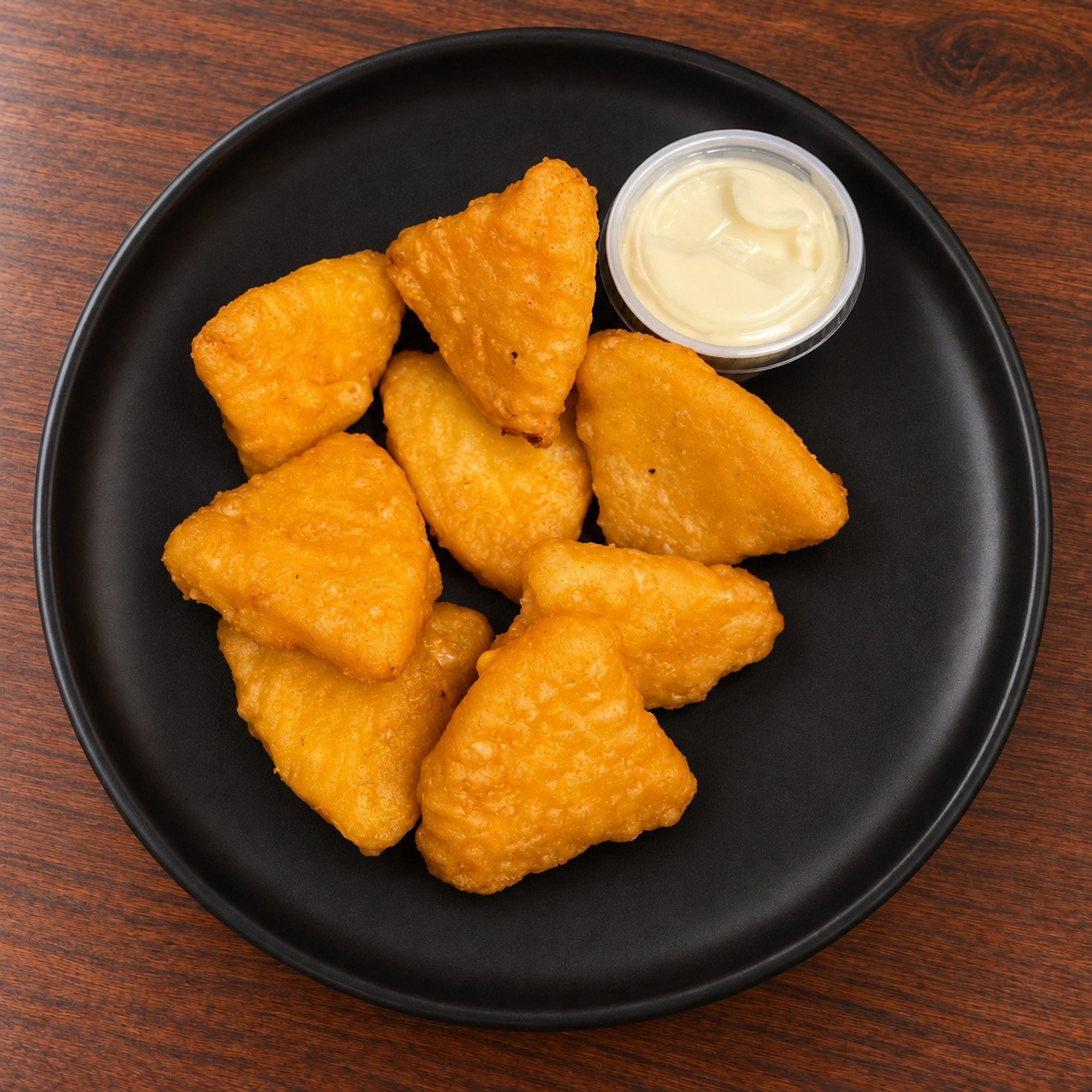 Mac & cheese wedges