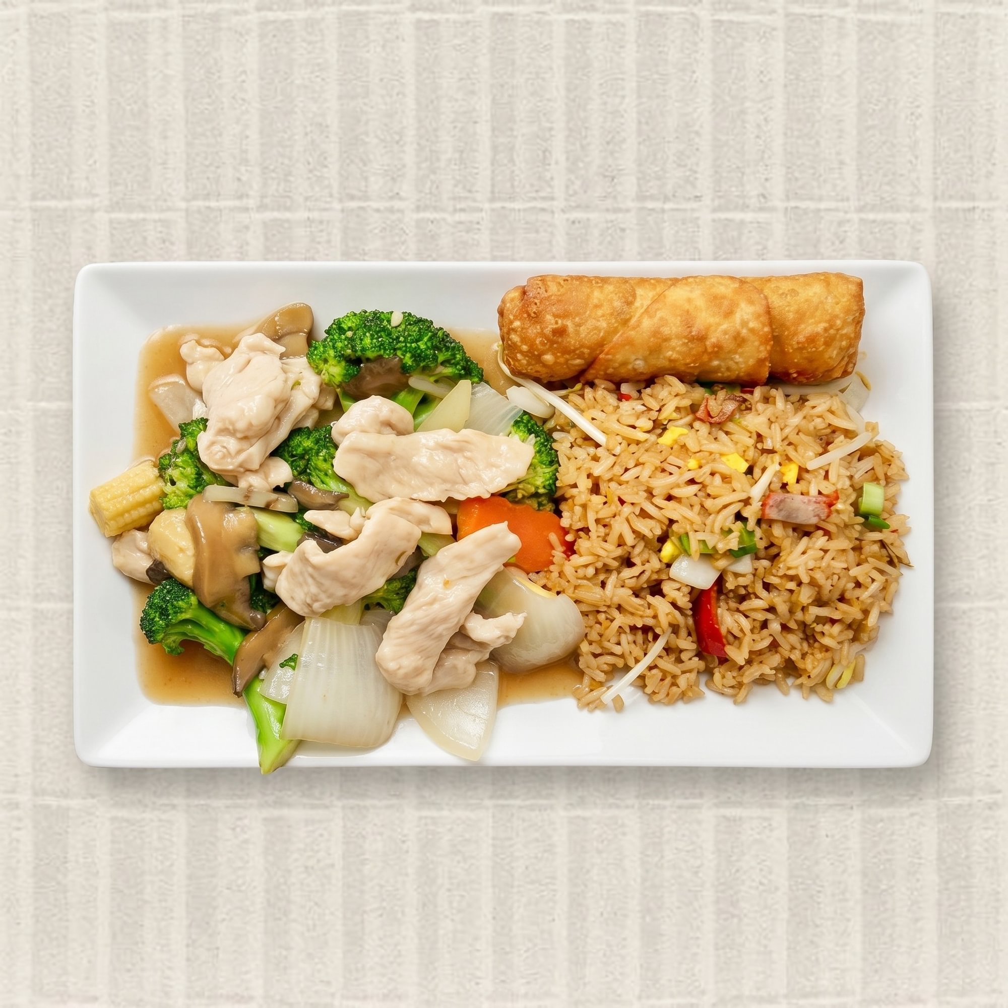 12. Chicken with Broccoli Platter