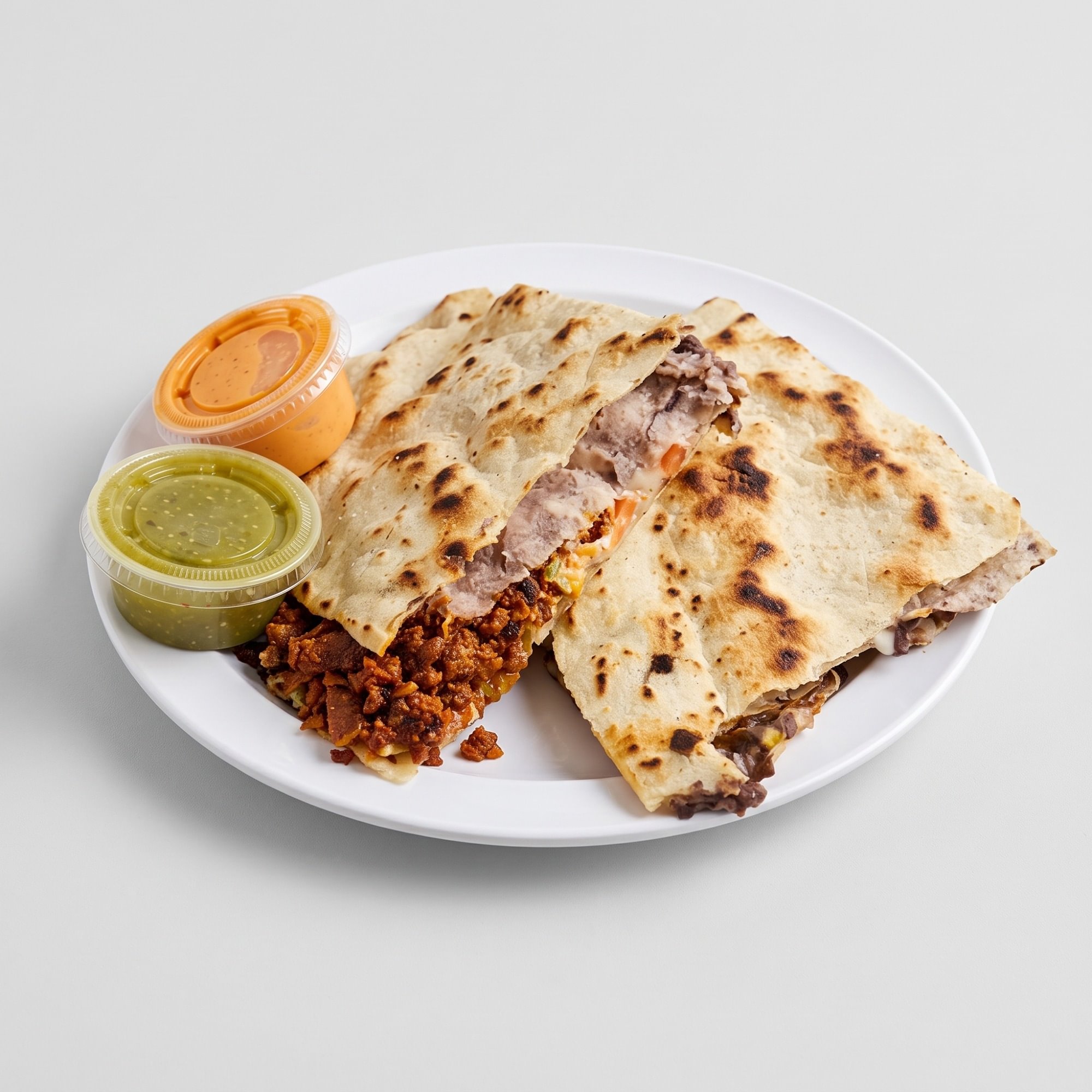 Tlayuda de Huevo con Chorizo (Egg and Chorizo Tlayuda)