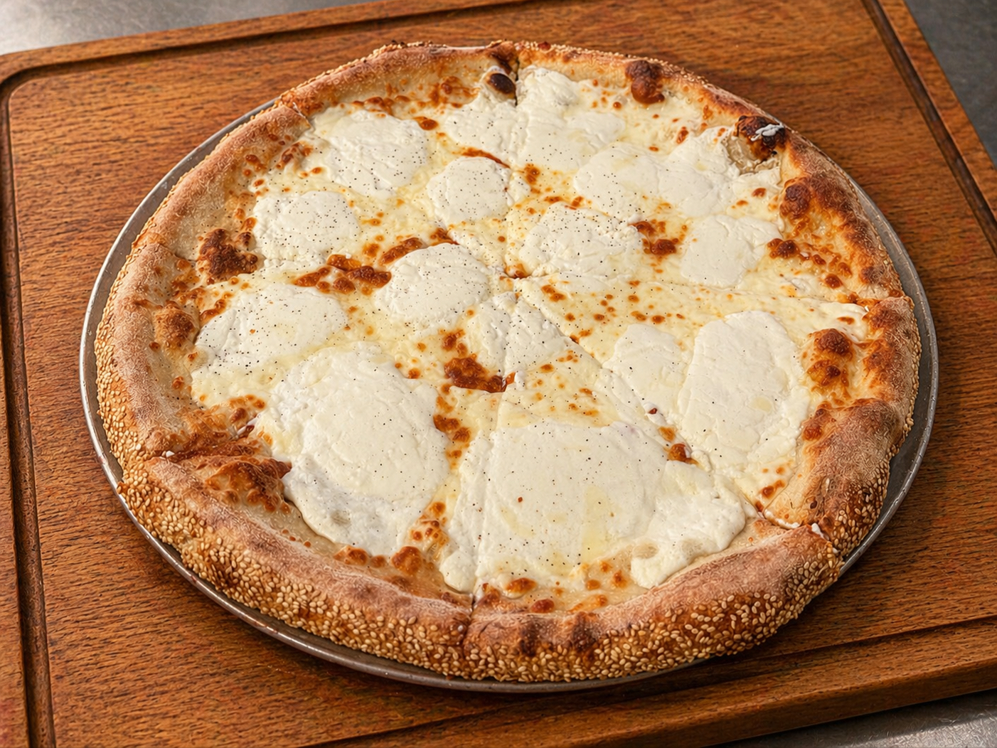 Large White Pizza