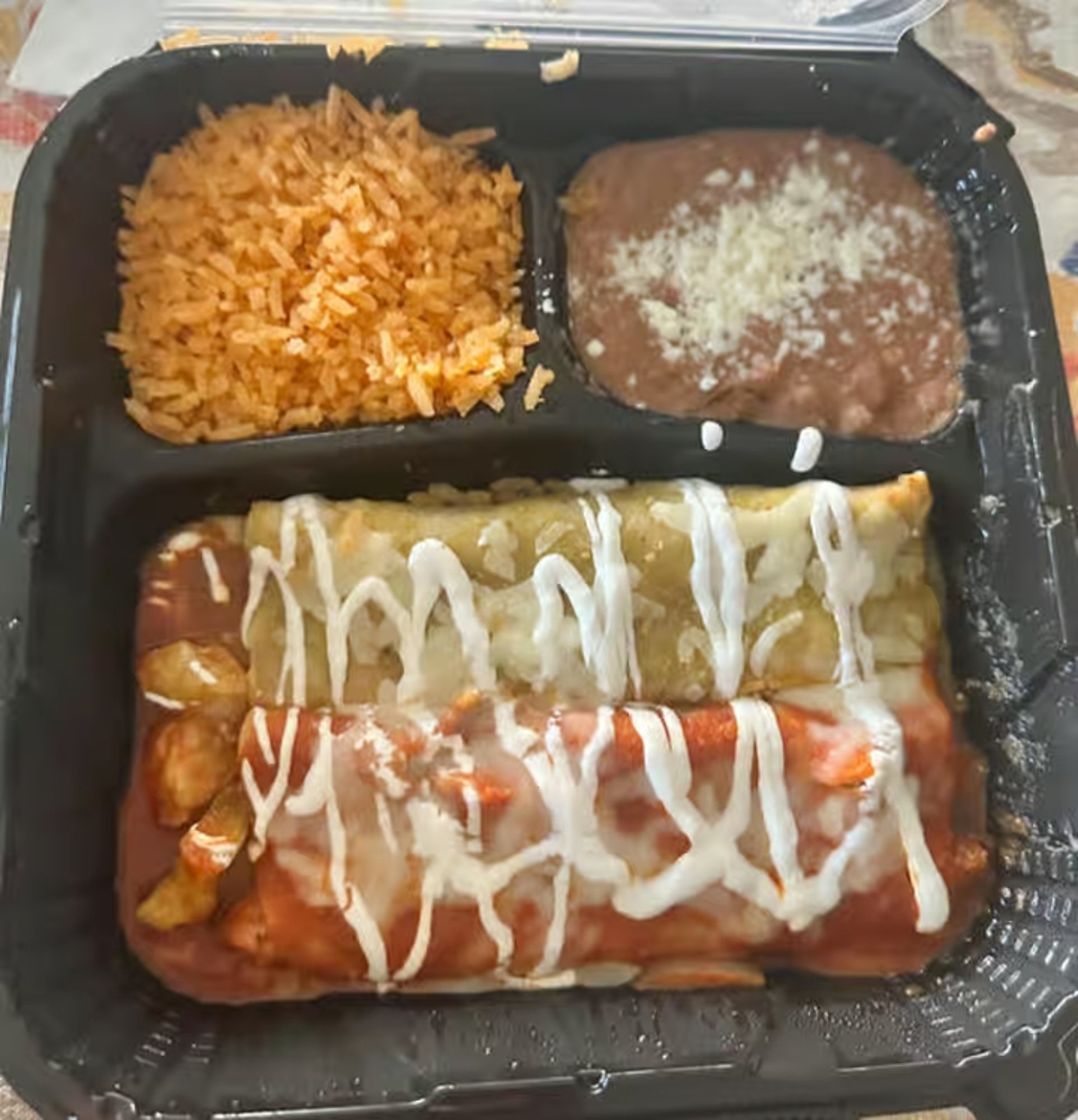 Seafood Enchiladas